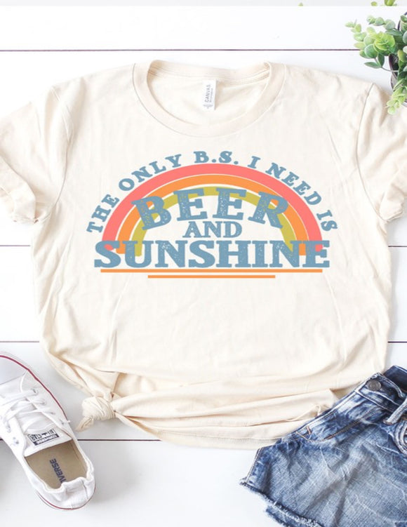 Beer and Sunshine Tee