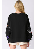 Spooky Silly Sassy Sequin Oversized Sweater