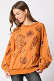 Sequin Fall Pullover