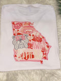 Preppy Go Dawgs Pocket Shirt