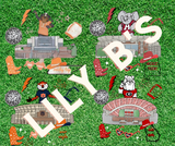 College Mascot Collage Shirt