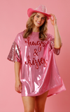 Hugs and Kisses Sequin Dress