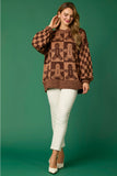 Gingerbread Queen Oversized Sweater