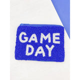 Game Day Beaded Zip Pouches