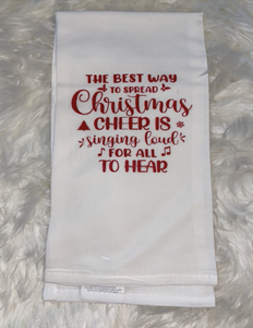 The Best Way to Spread Christmas Cheer Dish Towel