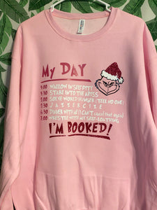 My Day Grinch Shirt (Pink)