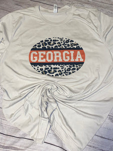 GA Leopard Circle Shirt