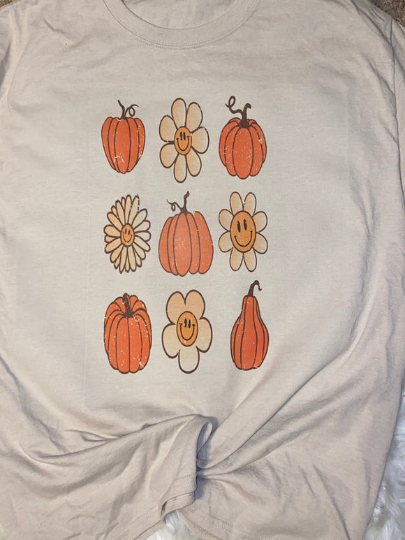 Sunflowers and Pumpkins Shirt