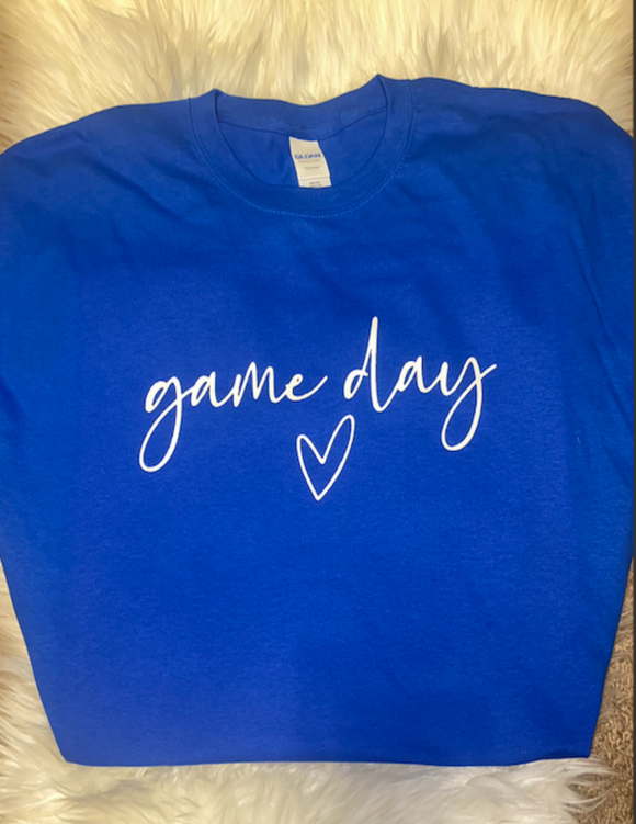 Game Day with Heart Shirt