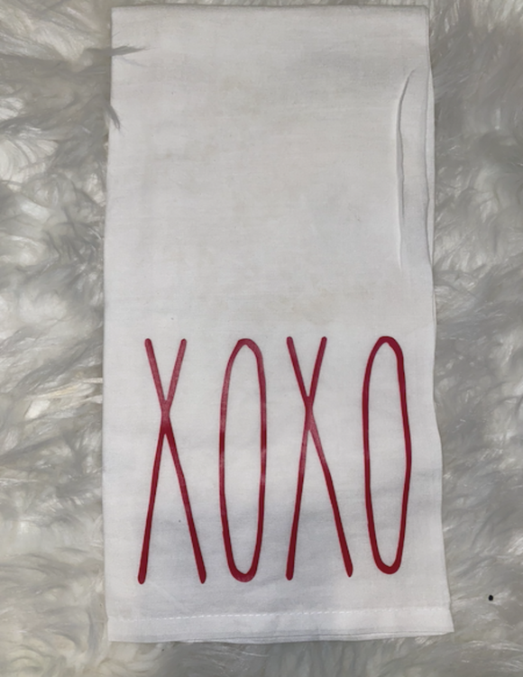 XOXO Dish Towel
